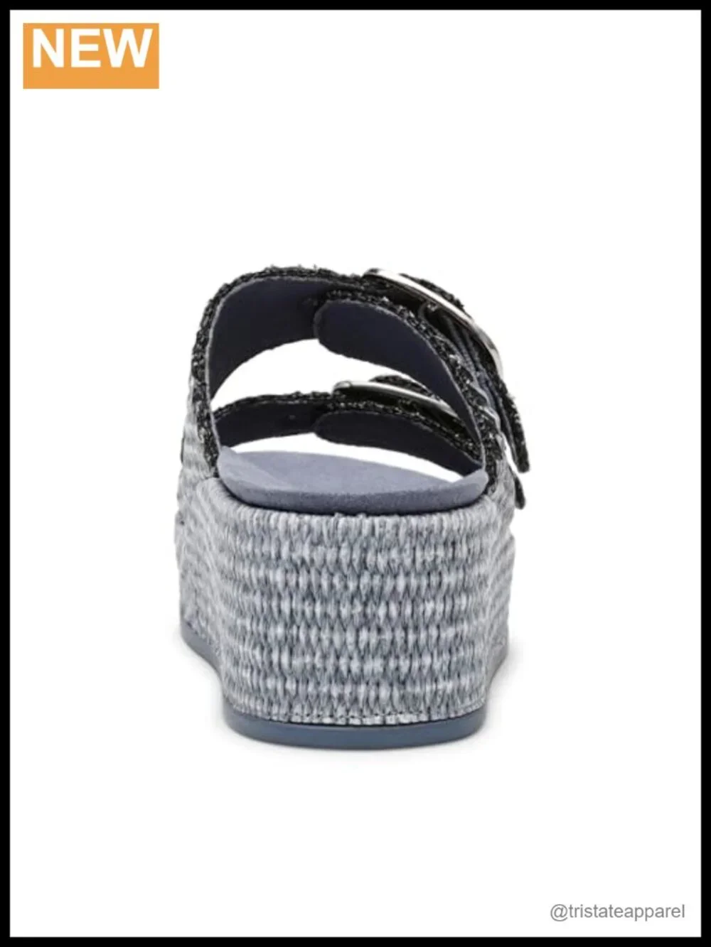 Anne Klein Vineyard Espadrille Heeled Sandals Raffia Block Heel